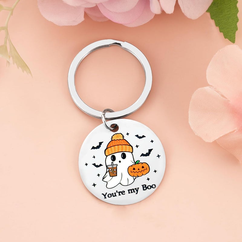 Sereney Valentines Gifts 2PCS Boo Basket Stuffers for Him Her, Pumpkin Decorationsas Boo Basket Items Women, Spooky Basket Stuffers for BFF Bestie Friend Boys Girls Husband Girlfriend Wife Anniversary Birthday Valentines Gifts - Image 5